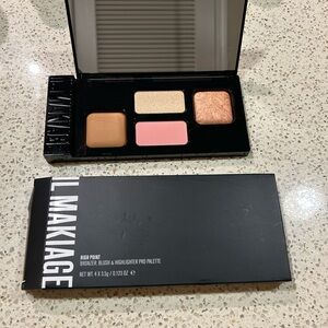 IL MAKIAGE Blush & Highlighter Palette with Pink and Gold Hues